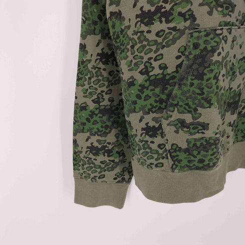 ハフ HUF 21AW CONTRA 1/4 ZIP FLEECE / HUF ハーフジップ フリース カモ メンズ import:L
